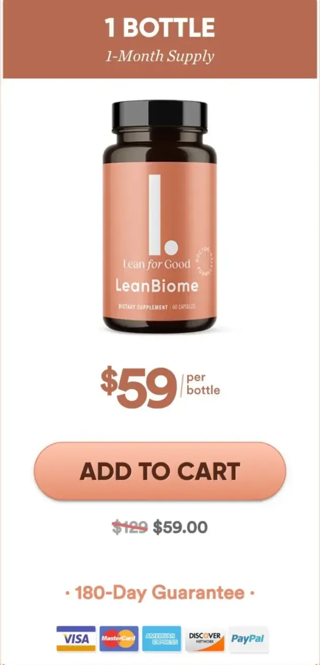 LeanBiome Buy 1 Bottle